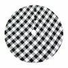 Hot Sale ✨ 48" Black & White Buffalo Check Tree 🧨 Skirt by Ashland® ✔️ -Ashland Sale Store 10672923 1