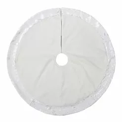 Budget 👏 30" White & Sequin Pencil Tree 😀 Skirt by Ashland® ❤️