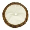 Hot Sale 🎁 48" White Cable Knit Fur Tree Skirt by Ashland® 🥰 -Ashland Sale Store 10672950 1