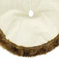 Hot Sale 🎁 48" White Cable Knit Fur Tree Skirt by Ashland® 🥰 -Ashland Sale Store 10672950 2
