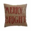 Best Pirce 🔔 Merry & Bright Burlap Throw Pillow by Ashland® ✨