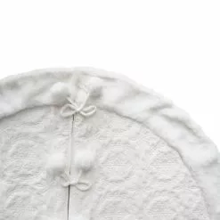 Top 10 😀 48" White Faux Fur Tree Skirt by Ashland® 🛒 -Ashland Sale Store 10672958 2