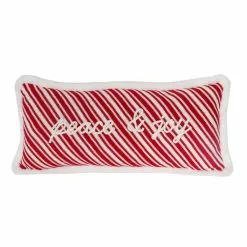 Flash Sale ❤️ Peppermint Peace & Joy Lumbar Pillow by Ashland® 🌟