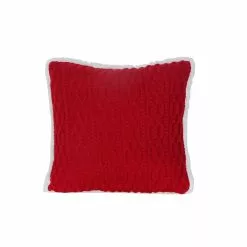 Deals 🤩 Red Cable Knit Throw Pillow by Ashland® 😉