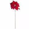 Best deal ✔️ Red & Gold Glitter Poinsettia Stem by Ashland® 🧨 -Ashland Sale Store 10673402 1