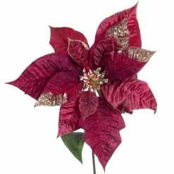 Buy ⭐ Mauve & Gold Poinsettia Stem by Ashland® 🔥 6 Buy ⭐ Mauve & Gold Poinsettia Stem by Ashland® 🔥 -Ashland Sale Store 10673447 2