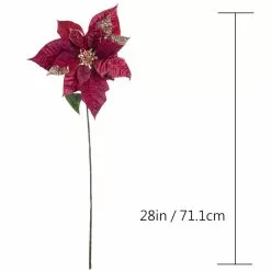 Buy ⭐ Mauve & Gold Poinsettia Stem by Ashland® 🔥 7 Buy ⭐ Mauve & Gold Poinsettia Stem by Ashland® 🔥 -Ashland Sale Store 10673447 3