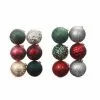 Wholesale 😀 Assorted 6ct. 4.5" Farmhouse Ball Ornament Set by Ashland® 🤩 -Ashland Sale Store 10673664 1