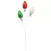 Discount 🔔 Red, White & Green Glittered 3 Bulb Spray by Ashland® ⭐ -Ashland Sale Store 10673675 1