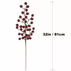 Flash Sale ❤️ Iced Red Rose Berry Stem by Ashland® 💯 7 Flash Sale ❤️ Iced Red Rose Berry Stem by Ashland® 💯 -Ashland Sale Store 10673715 3