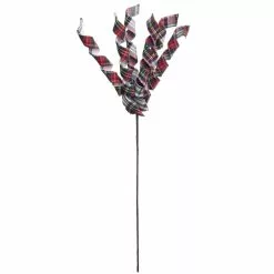 Best Sale ✔️ Red, Green & White Plaid Spiral Stem by Ashland® 👍