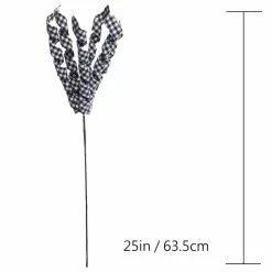 Deals 🧨 Black & White Plaid Spiral Stem by Ashland® 💯 -Ashland Sale Store 10673919 3