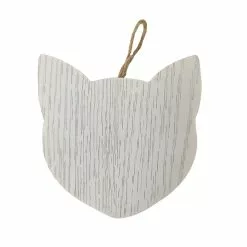 Outlet 🔥 4.5" White Cat Ornament by Michaels 🔔