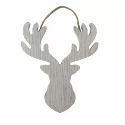 Flash Sale 😉 5" White Deer Head Ornament by Michaels ❤️
