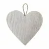 Buy 👏 5" White Heart Ornament by Michaels 🌟
