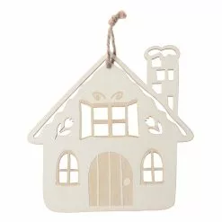 Deals 🌟 5" DIY Unfinished Wood House Ornament by Michaels 🔔