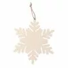 New ⌛ 5" DIY Unfinished Wood Snowflake Ornament by Michaels ❤️ -Ashland Sale Store 10674419 1