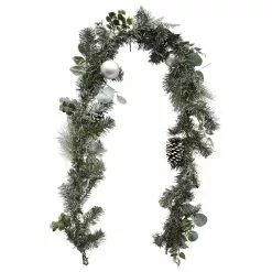 Best deal 🛒 6ft. Silver Ornament Pine Garland by Ashland® ⌛ 7 Best deal 🛒 6ft. Silver Ornament Pine Garland by Ashland® ⌛ -Ashland Sale Store 10674492 3