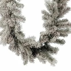 Deals 🌟 6ft. Snow Flocked Balsam Fir Garland by Ashland® ⭐