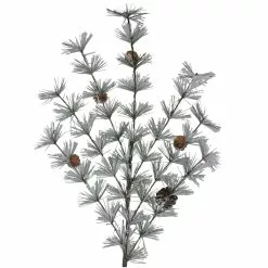 Buy 🧨 Snow Flocked Pine Spray with Pinecones by Ashland® 🔔 -Ashland Sale Store 10674542 3
