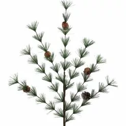 Buy 🧨 Snow Flocked Pine Spray with Pinecones by Ashland® 🔔 -Ashland Sale Store 10674542 5