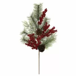 Outlet 🎁 Berry & Pinecone Cashmere Pine Stem by Ashland® 🎁