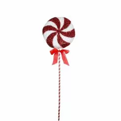 Hot Sale 🧨 Red & White Swirl Lollipop Stem by Ashland® ⭐