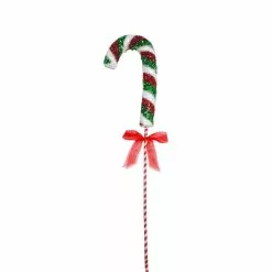 Best Sale ⭐ Red, Green & White 🔥 Candy Cane Stem by Ashland® ❤️