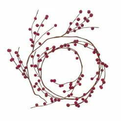 Promo ⌛ 5ft. Red Berry Coiled Garland by Ashland® ⭐
