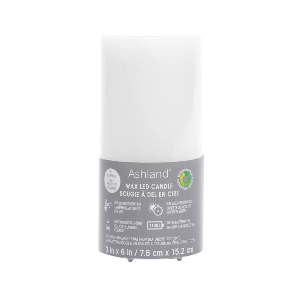 Discount ✔️ 8 Pack: 3" x 6" LED Wax Candle by Ashland® 👏 6 Discount ✔️ 8 Pack: 3" x 6" LED Wax Candle by Ashland® 👏 - Image 4