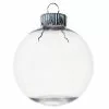 Top 10 🌟 Christmas 4ct. 3.5" Clear Glass Ball Ornaments by Michaels ❤️ -Ashland Sale Store 10674917