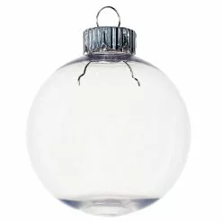 Top 10 🌟 Christmas 4ct. 3.5" Clear Glass Ball Ornaments by Michaels ❤️