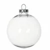 Outlet ✔️ Christmas 5" Clear Plastic Ball Ornament by Michaels ⌛ -Ashland Sale Store 10674955 1
