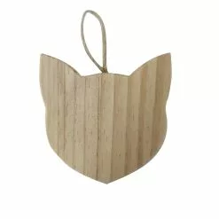 Promo ❤️ 4" Unfinished Wood Cat Ornament by Michaels 🎁