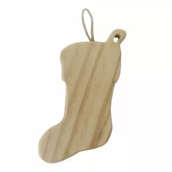 Top 10 💯 5" Unfinished Wood Stocking Ornament by Michaels ✔️