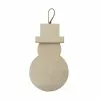 Outlet ✨ 5" Unfinished Wood Snowman Ornament by Michaels ⌛ -Ashland Sale Store 10674998 1