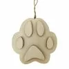 Budget ✨ 4" Unfinished Wood Layered Paw Print Ornament by Michaels 🎁 -Ashland Sale Store 10675005 1
