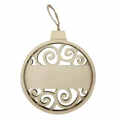 Top 10 🛒 4.5" Unfinished Wood Round Swirl Ornament by Michaels 👏