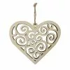 Best deal ✔️ 4.5" Unfinished Wood Heart Swirl Ornament by Michaels ✔️ -Ashland Sale Store 10675013 1