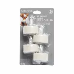 Best Sale 🎉 12 Packs: 4 ct. (48 total) Ivory LED Twist Flame Tealight Candles by Ashland® ⭐ -Ashland Sale Store 10675024 7 1