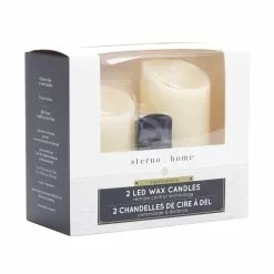 Best Pirce 🔥 6 Packs: 2 ct. (12 total) Sterno Home™ Cream LED Wax Pillar Candles by Ashland ❤️ -Ashland Sale Store 10675028 5 1