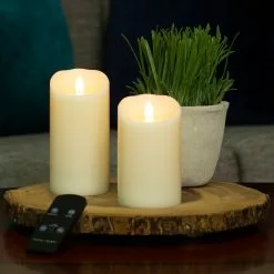 Best Pirce 🔥 6 Packs: 2 ct. (12 total) Sterno Home™ Cream LED Wax Pillar Candles by Ashland ❤️ -Ashland Sale Store 10675028 6 1