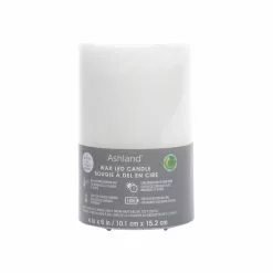 Outlet ❤️ 4" x 6" LED Wax Pillar Candle by Ashland® ✔️ -Ashland Sale Store 10675032 4
