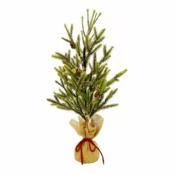 Brand new 🎉 24" Pine Tree with Pinecones in Burlap Bag by Ashland® 🥰
