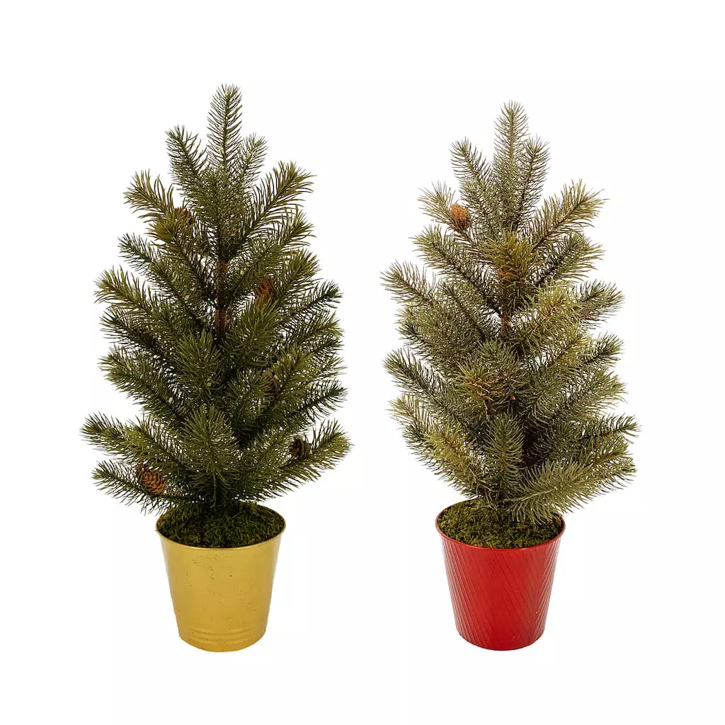 Hot Sale 🥰 24" Potted Artificial Christmas Tree by Ashland® ✨ 3 Hot Sale 🥰 24" Potted Artificial Christmas Tree by Ashland® ✨