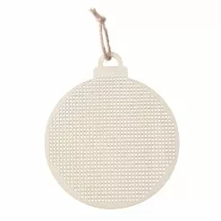 Hot Sale 🎁 5" DIY Unfinished Stitch Wood Circle Ornament by Michaels ❤️