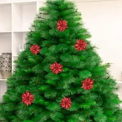 Best deal ❤️ Red Glitter Poinsettia Flowers, 4ct. by Ashland® ⭐ -Ashland Sale Store 10675755 3