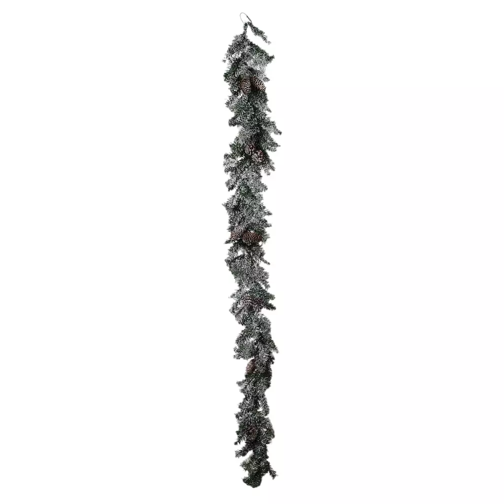 Deals 👏 6ft. Snowy Taos Pine Garland by Ashland® 😍 4 Deals 👏 6ft. Snowy Taos Pine Garland by Ashland® 😍 - Image 2