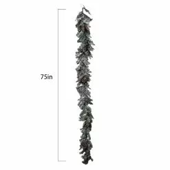 Deals 👏 6ft. Snowy Taos Pine Garland by Ashland® 😍 7 Deals 👏 6ft. Snowy Taos Pine Garland by Ashland® 😍 -Ashland Sale Store 10675838 3