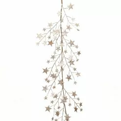 Best Pirce 👍 6ft. Metallic Glitter Star Garland by Ashland® 🔥